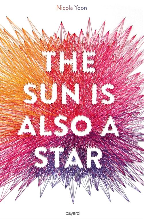 ebook cover of The sun is also a star, by Nicola Yoon