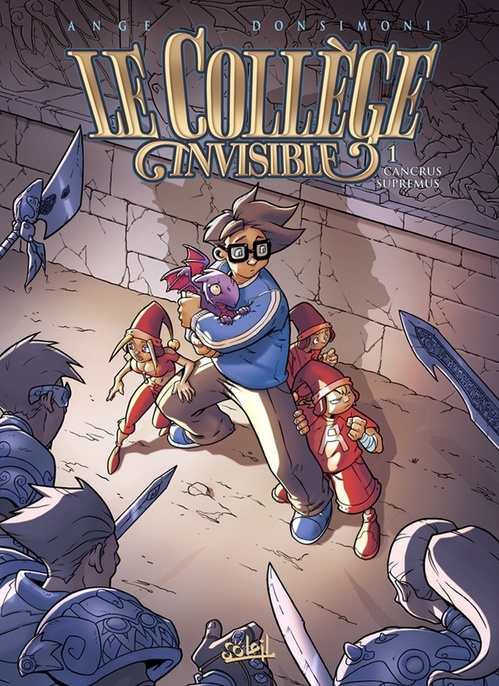 Couverture ebook de Le Collège invisible T01 - Cancrus supremus, de  Ange