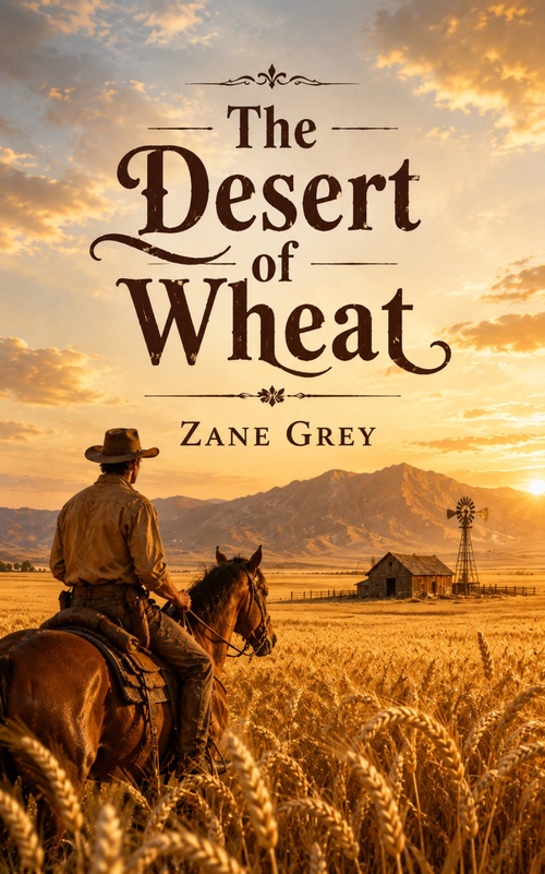 Couverture ebook de The Desert of Wheat, de Zane Grey