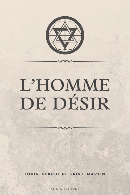 Couverture ebook de L´Homme de désir, de Louis-Claude de Saint-Martin