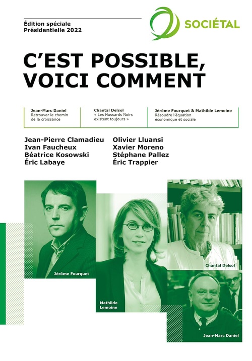 Couverture ebook de Revue Sociétal : C'est possible, voici comment, de Institut de l'entreprise