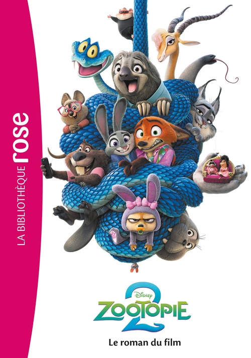 ebook cover of Bibliothèque Disney - Zootopie 2 - Le roman du film, by Disney
