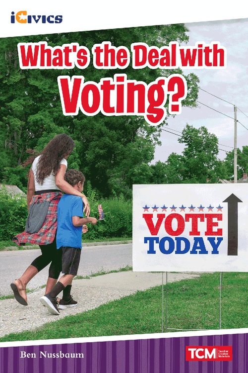 Couverture ebook de What's the Deal with Voting?, de Ben Nussbaum