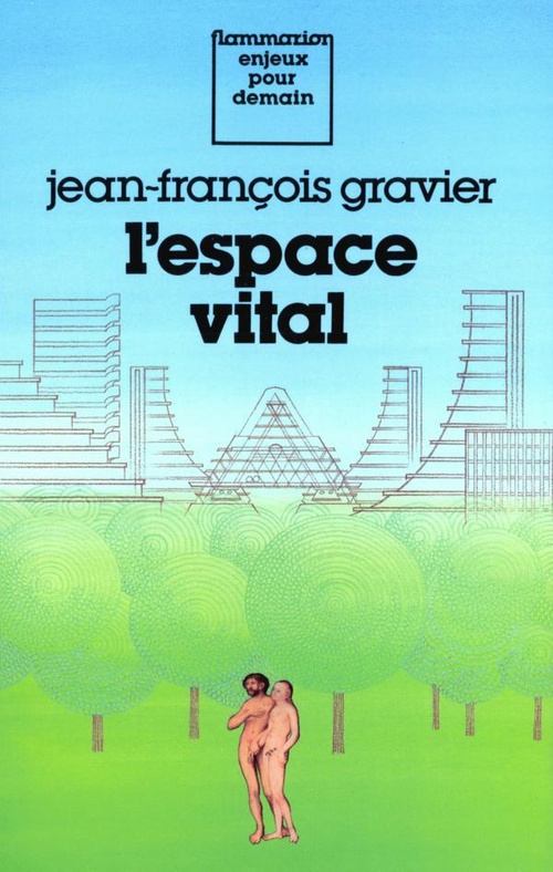 Couverture ebook de L'espace vital, de Jean-Francois Gravier