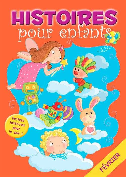 ebook cover of 28 histoires à lire avant de dormir en février, by Claire Bertholet, Histoires A Lire Avant De Dormir, Sally-Ann Hopwood