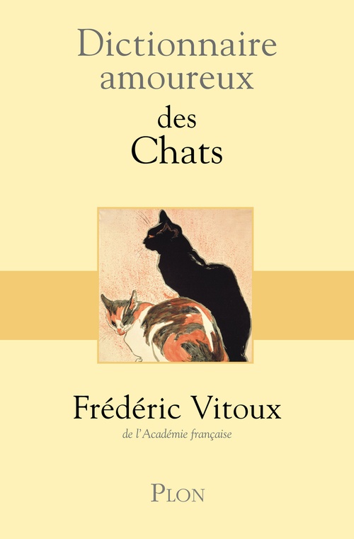 Couverture ebook de Dictionnaire Amoureux des chats, de Frédéric Vitoux