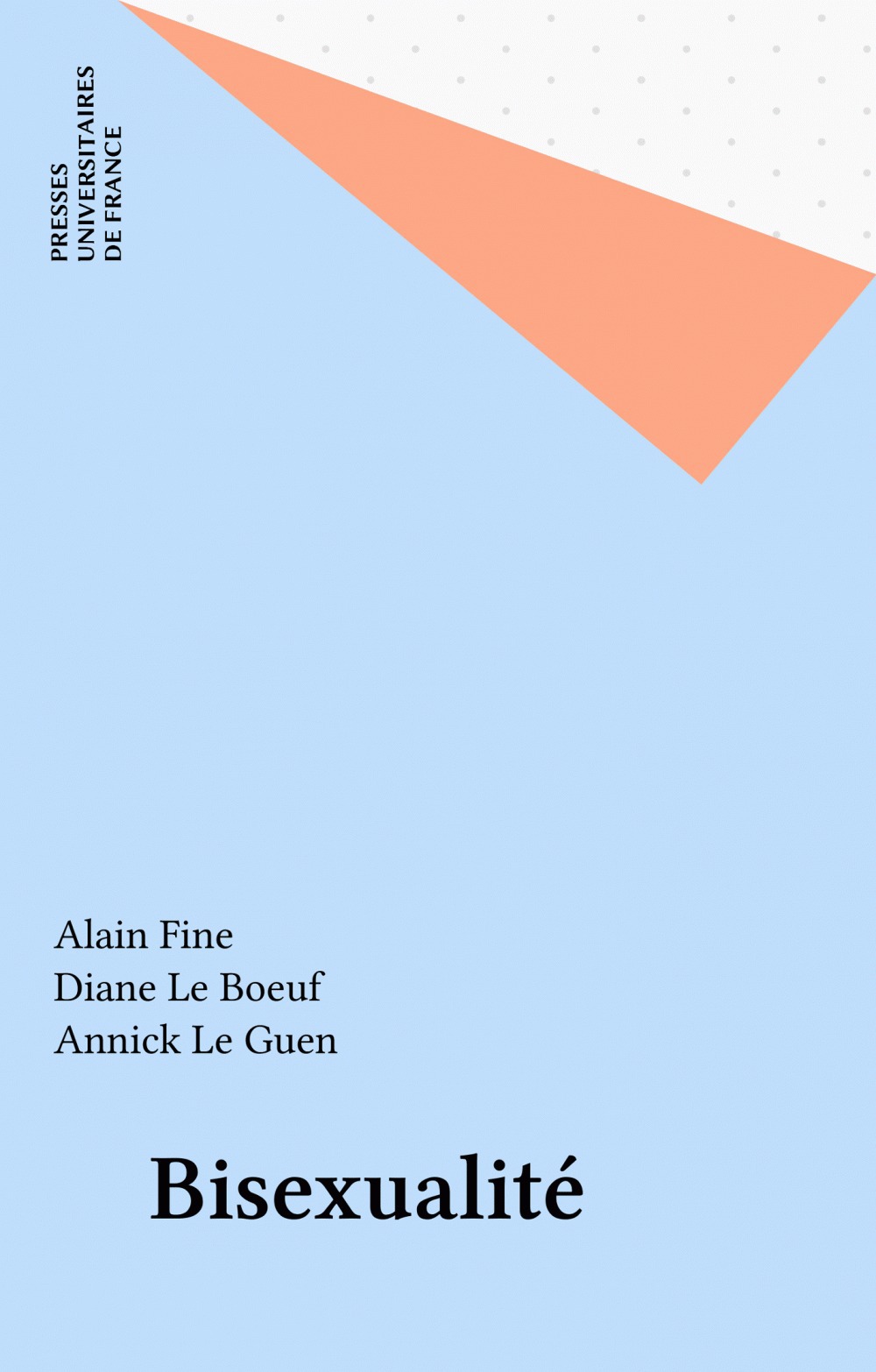 ebook cover of Bisexualité, by Le Guen Annick