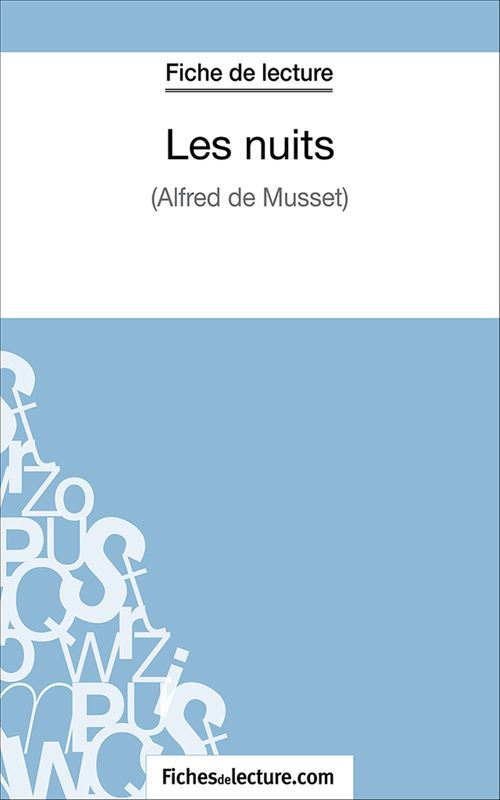 Couverture ebook de Les nuits, de Fichesdelecture.Com, Sophie Lecomte