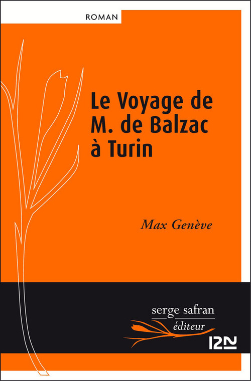 ebook cover of Le Voyage de M. de Balzac à Turin, by Max Genève