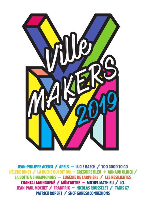 Couverture ebook de Ville Makers 2019, de Michel Mathieu