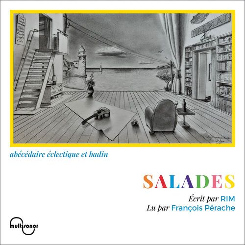 audiobook cover of Salades, by Rim
