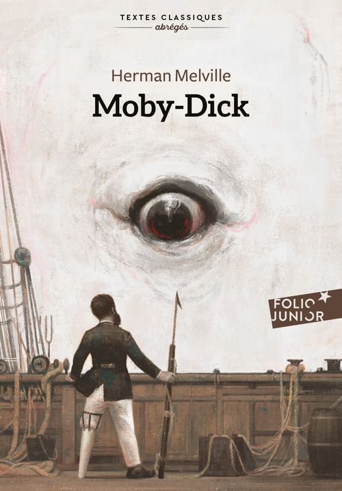 ebook cover of Moby Dick (abrégé), by Herman Melville