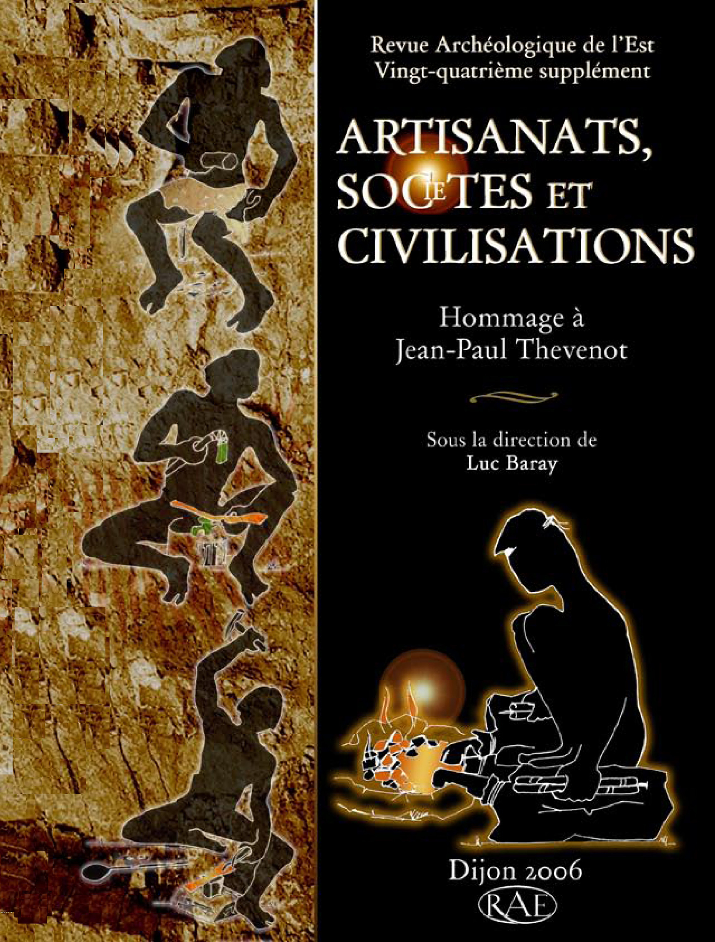 Couverture ebook de Artisanats, sociétés et civilisations, de Revue Archeologique De L'Est