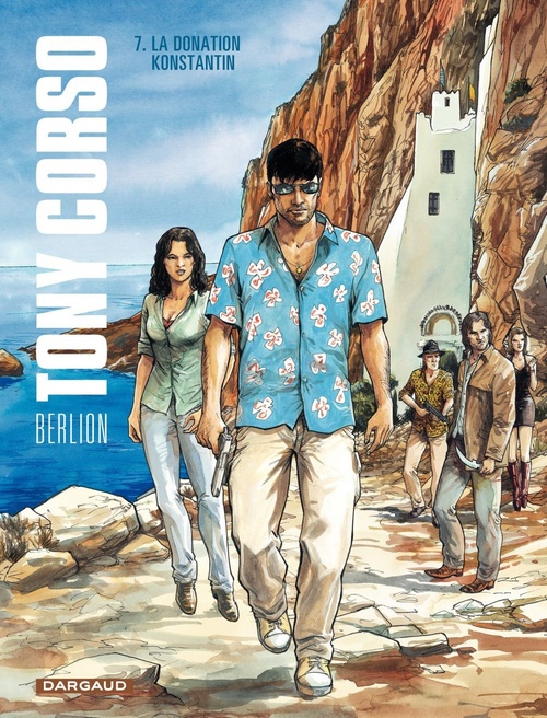 ebook cover of Tony Corso - Tome 7 - La Donation de Konstantin, by Olivier Berlion