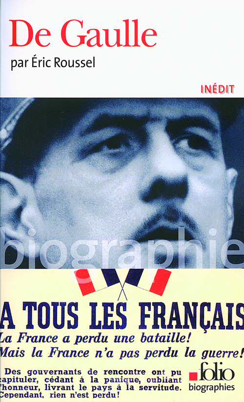 Couverture ebook de De Gaulle, de Eric Roussel