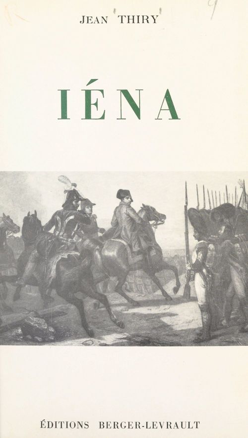 Couverture ebook de Iéna, de Jean Thiry