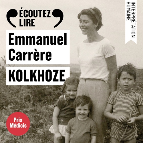 Couverture audiobook de Kolkhoze - Prix Médicis 2025, de Emmanuel Carrère