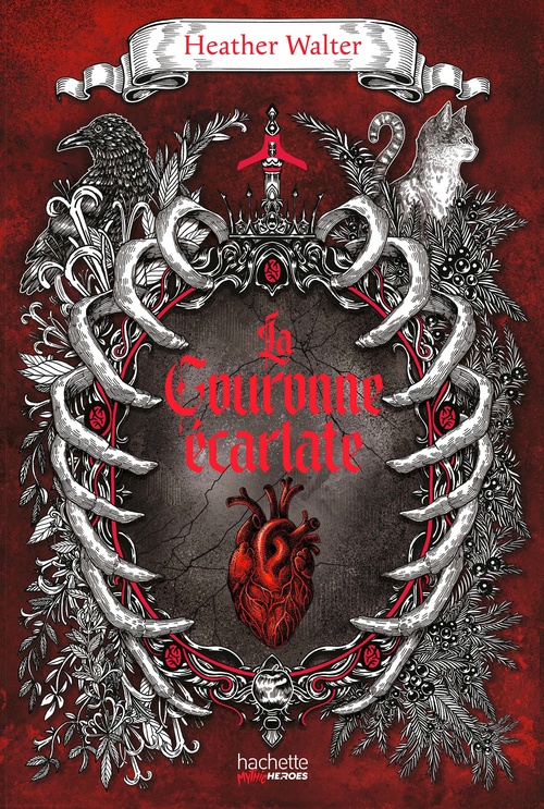 Couverture ebook de La Couronne écarlate, de Heather Walter