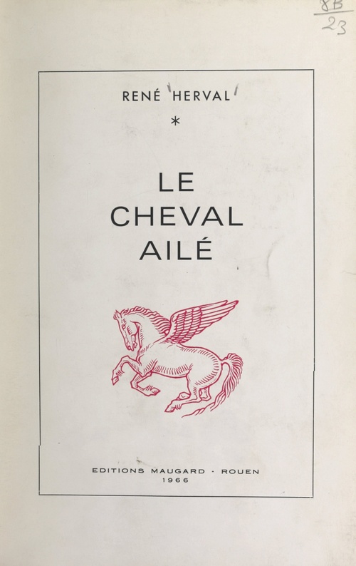 Couverture ebook de Le cheval ailé, de René Herval