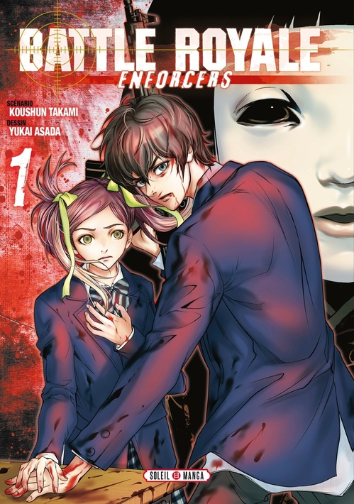 ebook cover of Battle Royale - Enforcers T01, by Koushun Takami