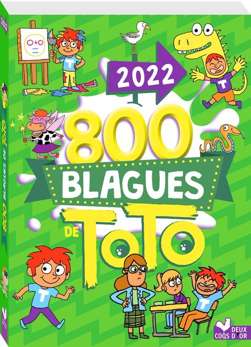 ebook cover of 800 blagues de Toto 2022, by Collectif