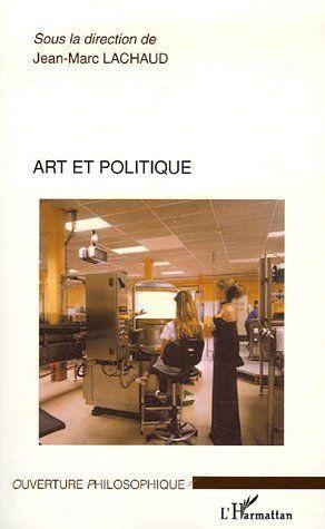 ebook cover of Art et politique, by Jean-marc Lachaud