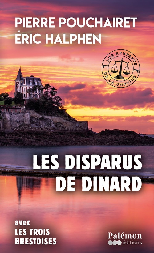 ebook cover of Les disparus de Dinard, by Eric Halphen, Pierre POUCHAIRET