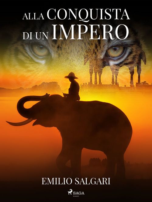 ebook cover of Alla conquista di un impero, by Emilio Salgari