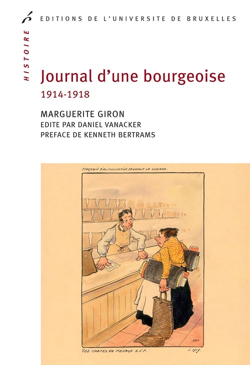Couverture ebook de Journal d'une bourgeoise, de Marguerite Giron