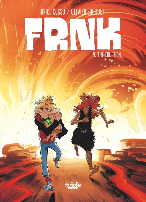 ebook cover of FRNK - Volume 4 - The Eruption, by Bocquet Olivier