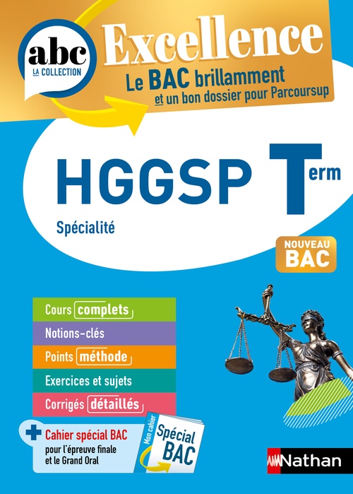 ebook cover of ABC BAC excell.Hist.Géo-Géopo.Sc.Pol.Tle, by Laetitia Benbassat, Collectif, Frédéric Fouletier, Servane Marzin, Johann Protais, Alain Rajot, Cécile Vidil