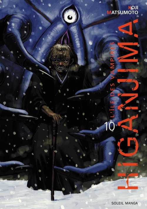 Couverture ebook de Higanjima, l'ile des vampires T10, de Koji Matsumoto