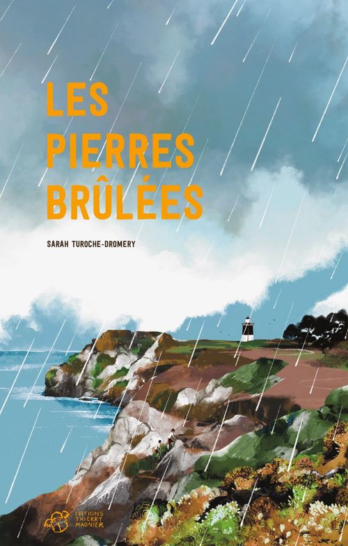 Couverture ebook de Les Pierres brûlées, de Sarah Turoche Dromery