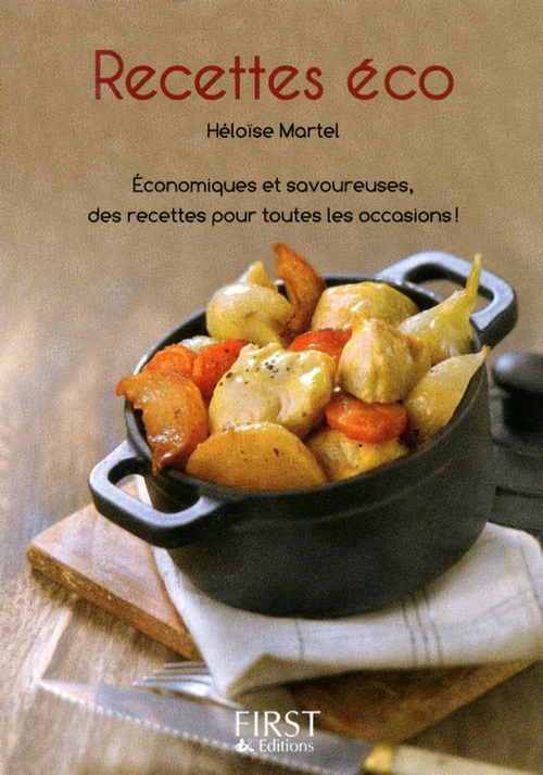 Couverture ebook de Le petit livre de - recettes eco 2ed, de Héloïse Martel