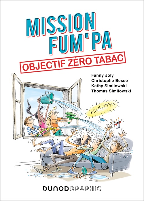 ebook cover of Mission FUM'PA : objectif zéro tabac, by Thomas Similowski, Kathy Similowski
