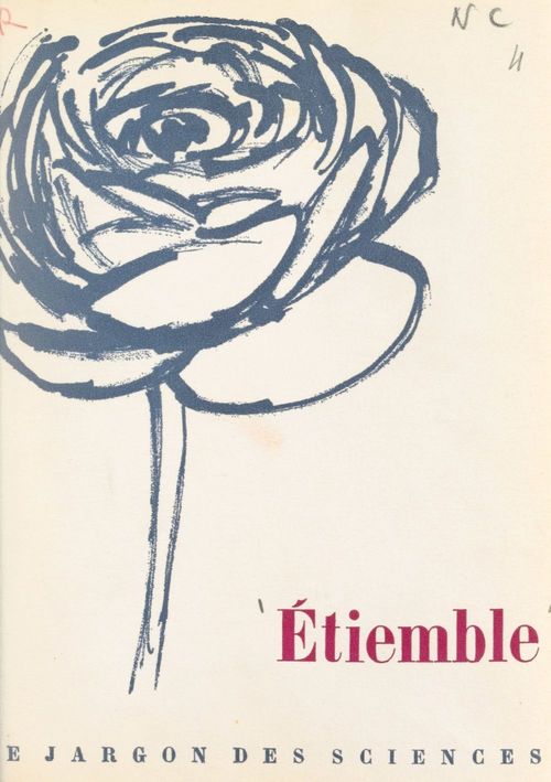 ebook cover of Le jargon des sciences, by René Etiemble