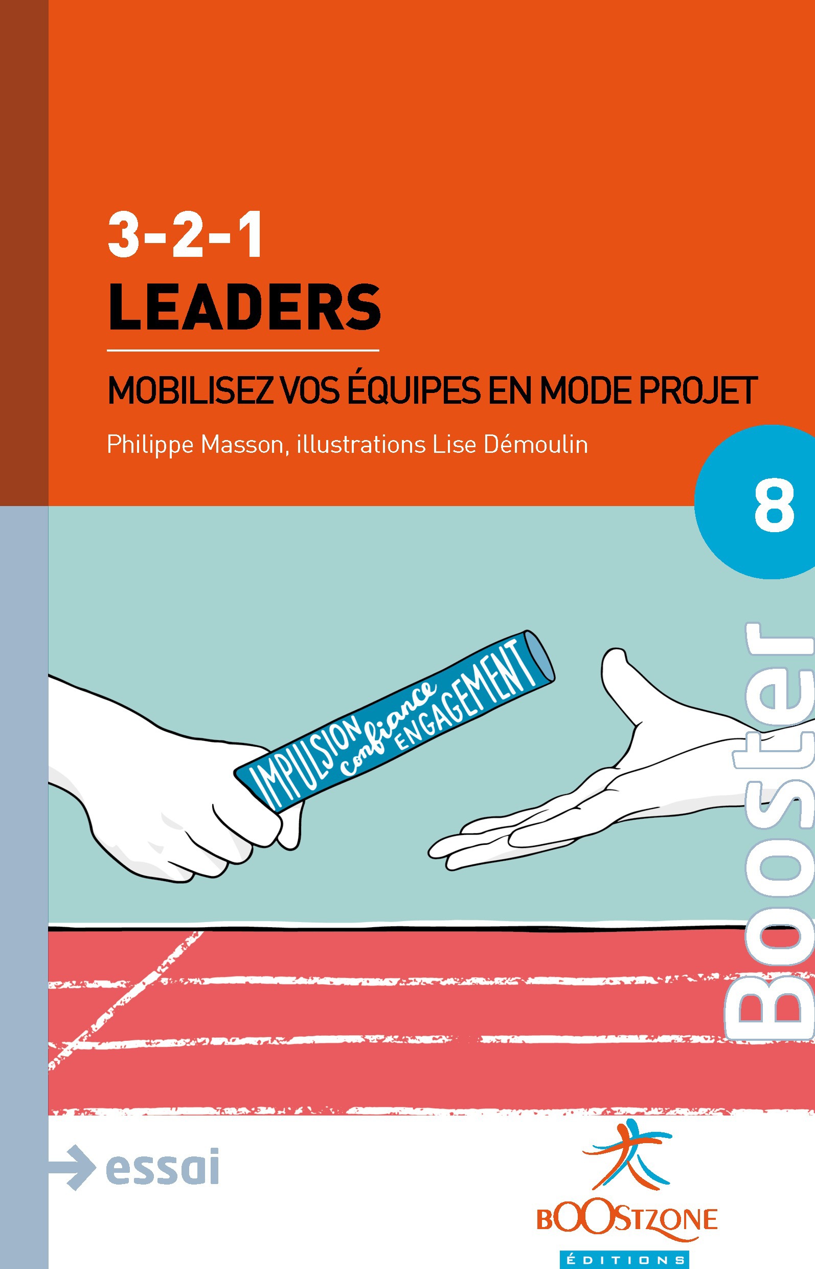Couverture ebook de 3-2-1 Leaders, de Philippe Masson