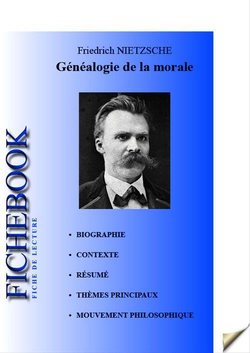 ebook cover of Fiche de lecture Généalogie de la morale, by Friedrich Nietzsche