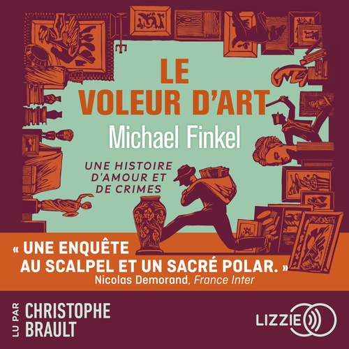 Couverture audiobook de Le voleur d'art, de Michael Finkel