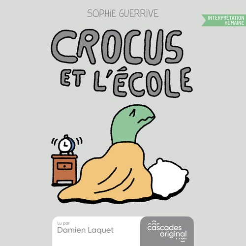 Couverture audiobook de Crocus - Crocus et l'école, de Sophie Guerrive