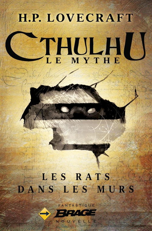 ebook cover of Les Rats dans les murs, by H.P. Lovecraft