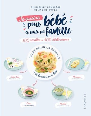 ebook cover of 100 recettes pour bébé et toute la famille, by Christelle Courrège, Céline de Sousa