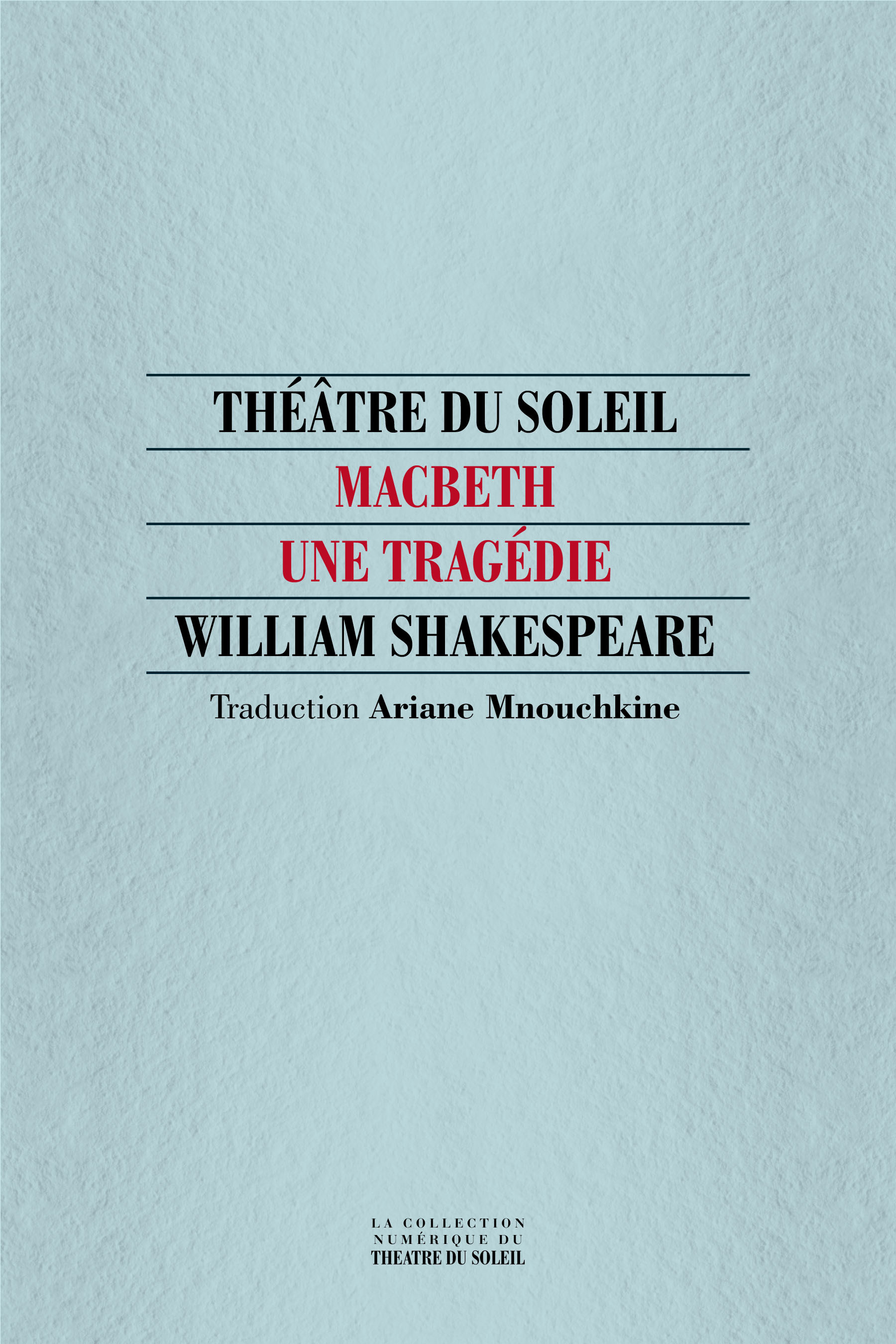 Couverture ebook de Macbeth, de William Shakespeare