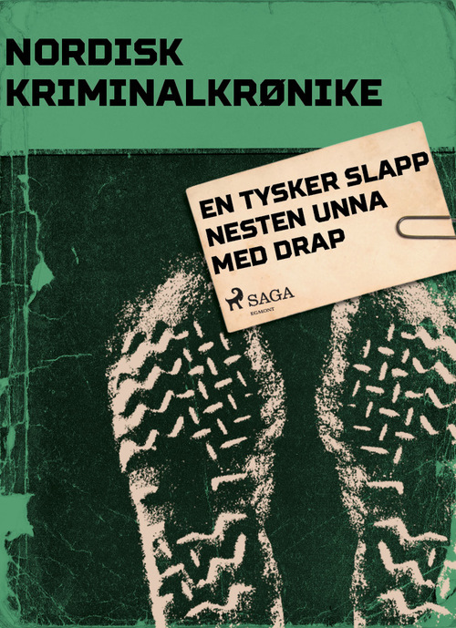 Couverture ebook de En tysker slapp nesten unna med drap, de - Diverse