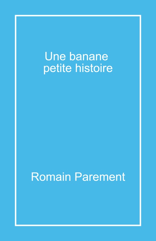 ebook cover of Une banane petite histoire, by Romain Parement