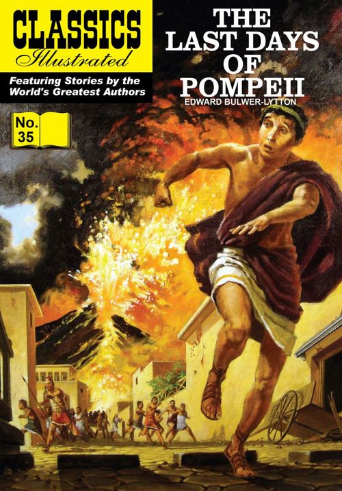 ebook cover of Last Days of Pompeii, by Edward Bulwer-Lytton