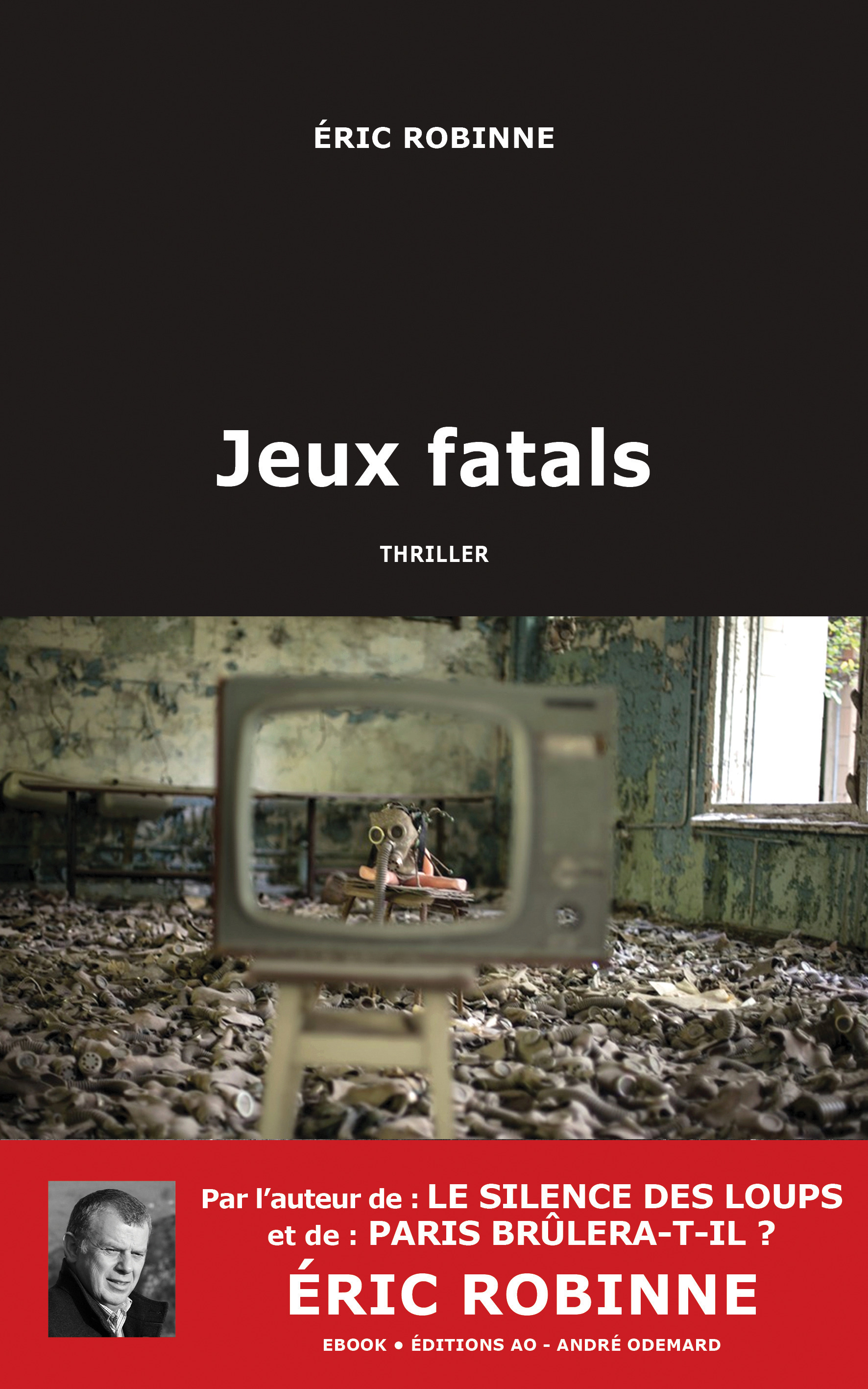 Couverture ebook de Jeux fatals, de Eric Robinne