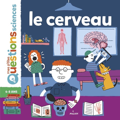 Couverture ebook de Le cerveau, de Angélique Le Touze
