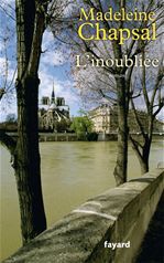 ebook cover of L'Inoubliée, by Madeleine Chapsal