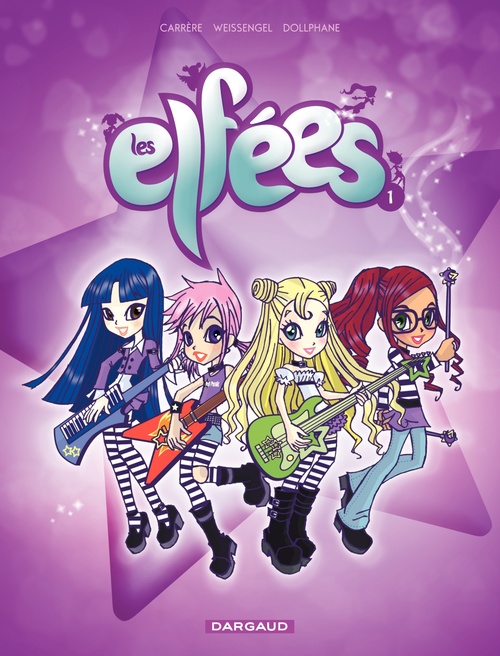 Couverture ebook de Les Elfées - Tome 1, de Serge Carrère, Weissengel, Dollphane